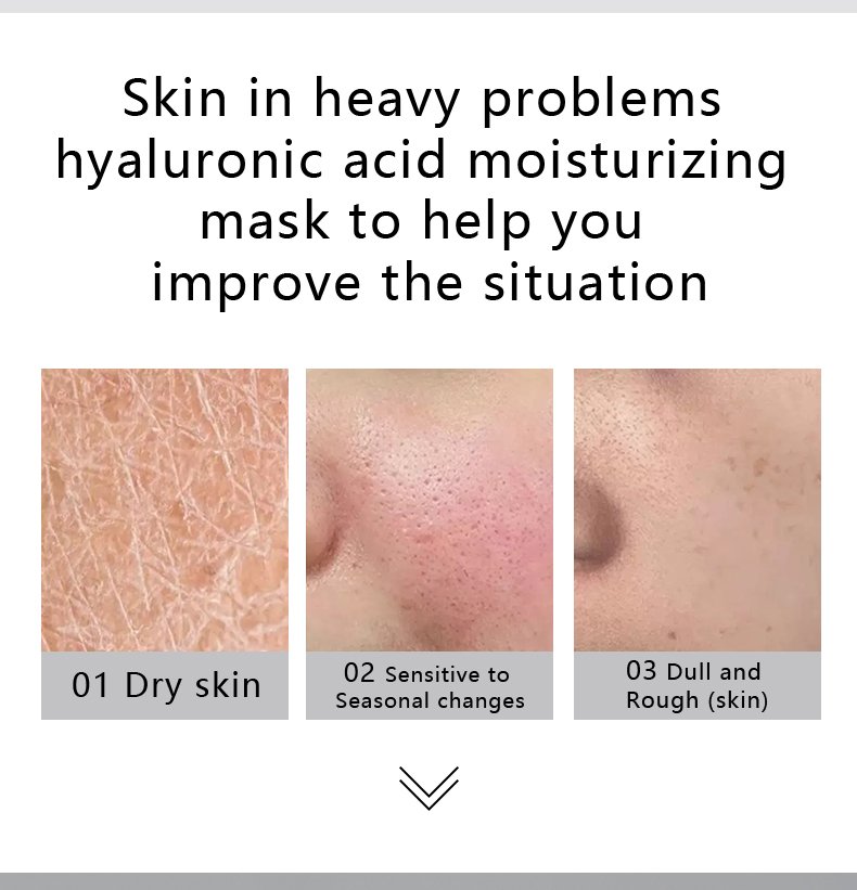 قناع الترطيب الفوري بحمض الهيالورونيك لتنشيط الخلايا - الصورة 3