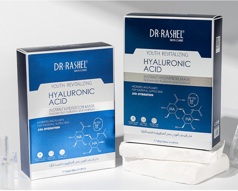 قناع الترطيب الفوري بحمض الهيالورونيك لتنشيط الخلايا