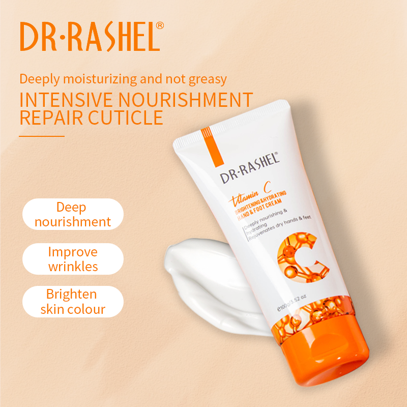 كريم لتفتيح و ترطيب اليدين و القدمين بخلاصة فيتامين سي - الصورة 4