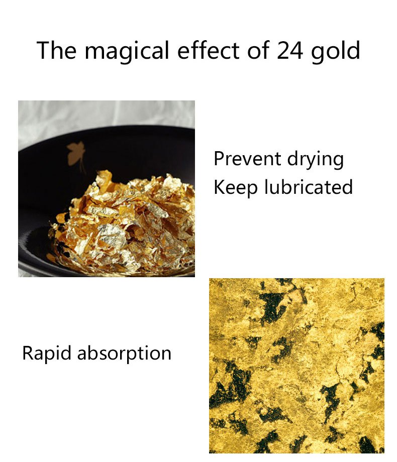 سيروم بخلاصة الذهب عيار 24 و كولاجين مقاوم للتجاعيد ومبيض ومرطب - الصورة 5