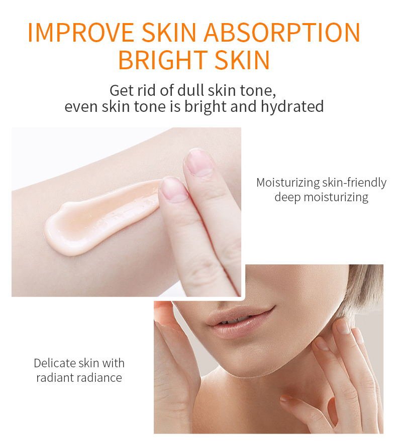 كريم فيتامين سي و هيالورونيك اسيد لتفتيح البشرة و ترطيب العميق - الصورة 8